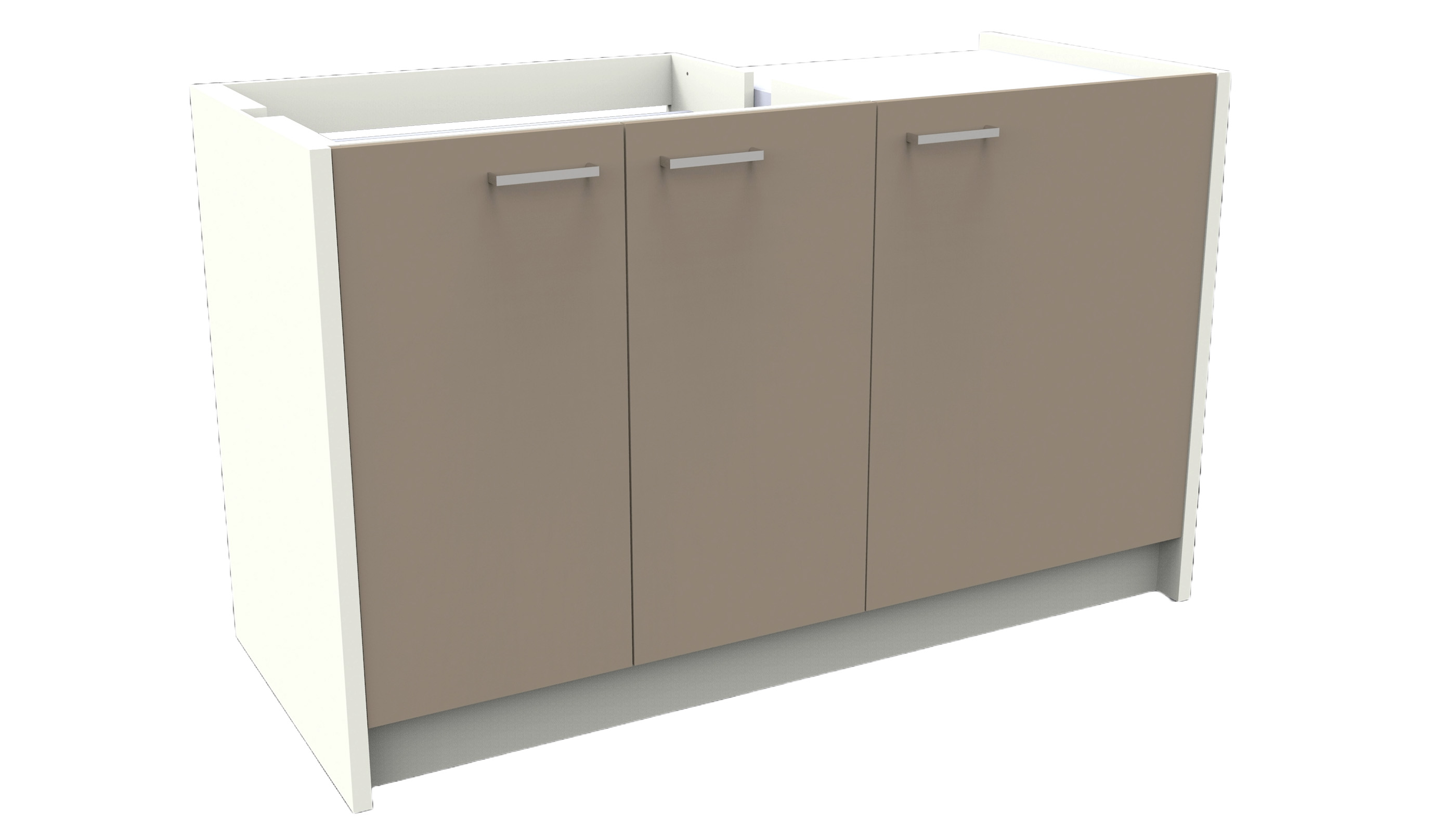 Cuisinette Onelia 140 ferme argile